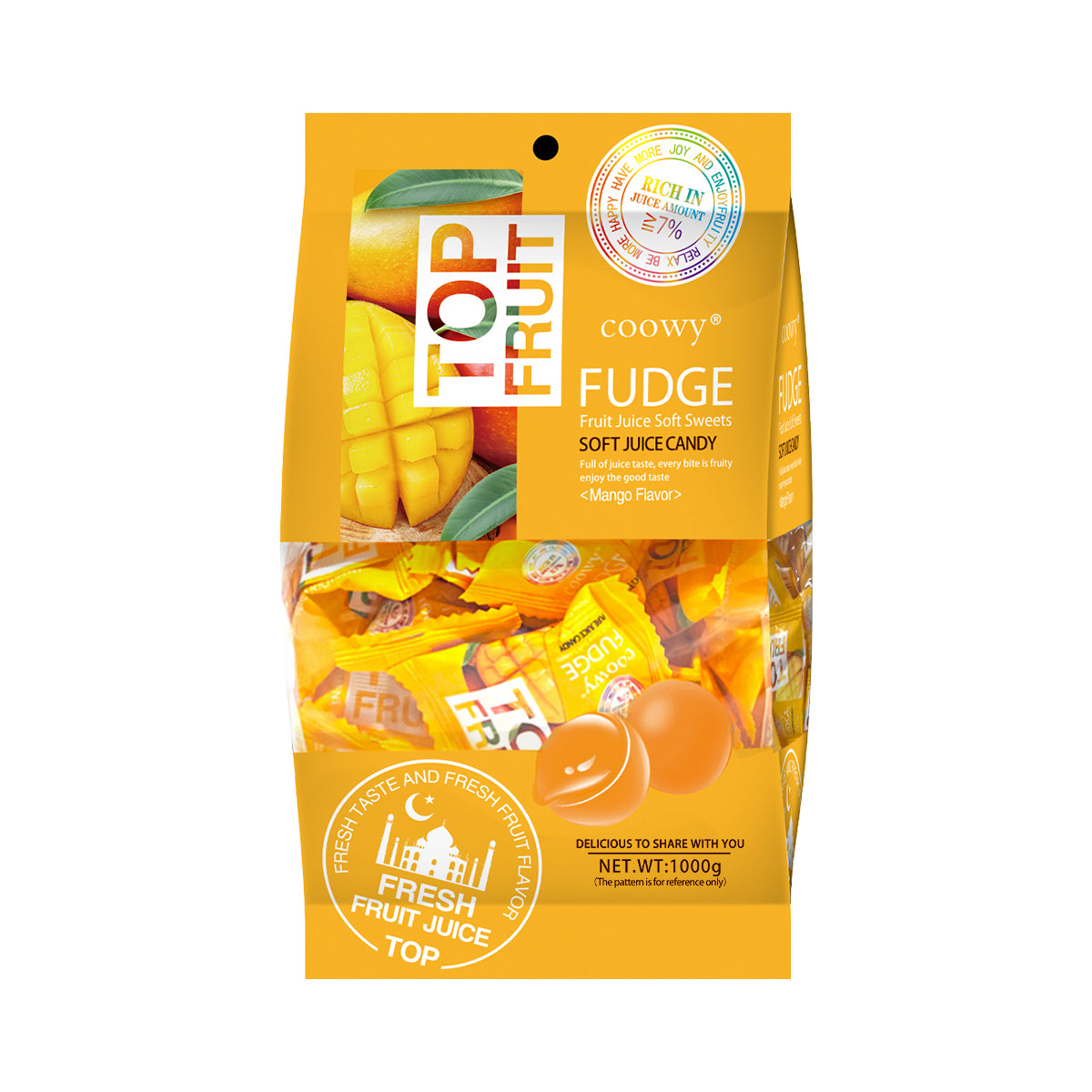 Real Fruit Mango Soft Candy (1kg)